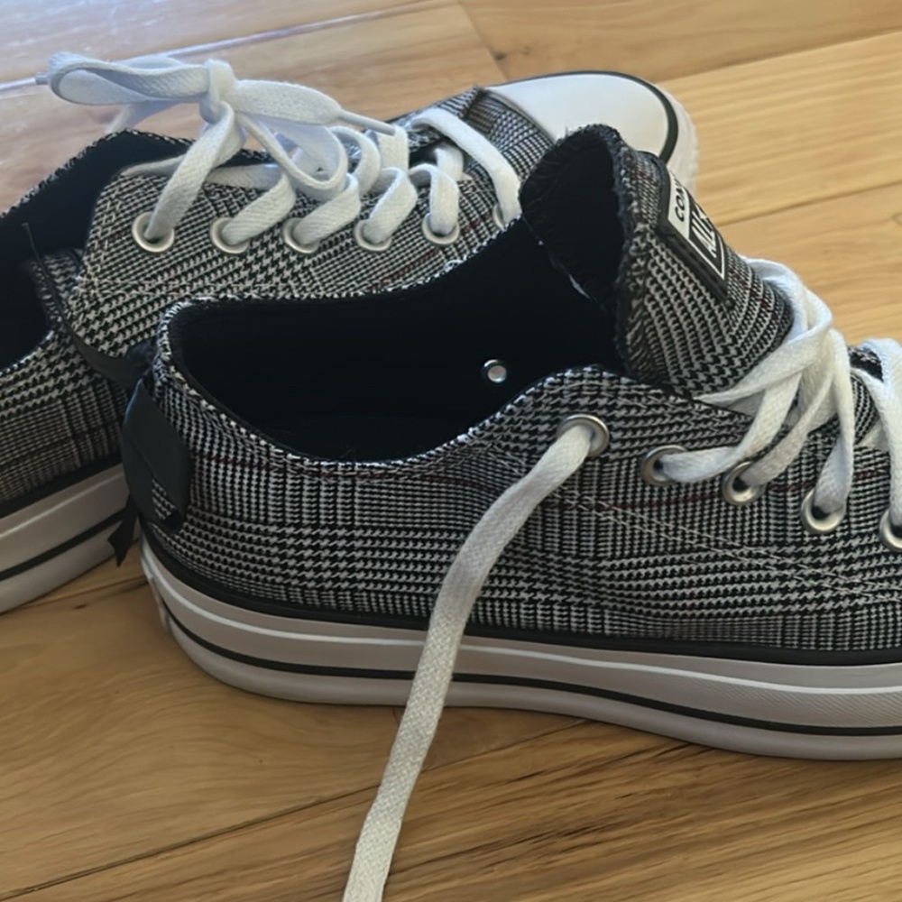 Chuck Taylor All Star Lift Platform Canvas - Black Plaid